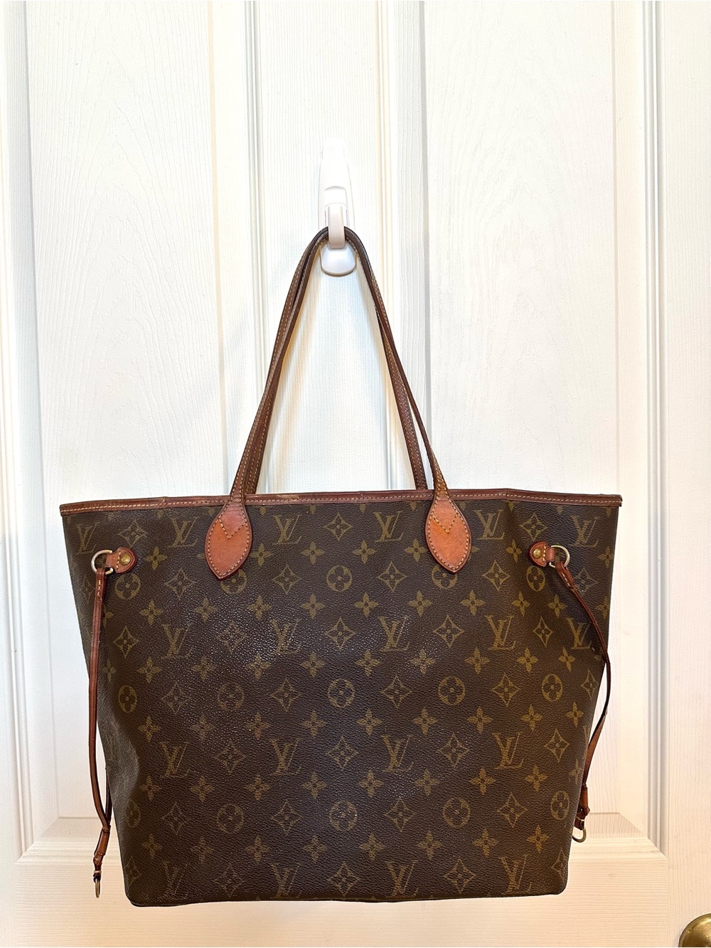 Louis Vuitton Monogram Canvas Tote in Brown and Tan